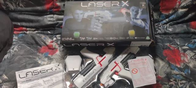 Giochi Preziosi Laser X - Blaster, Indoor E Outdoor con 2 Laser Blaster, 2 Ricev 2