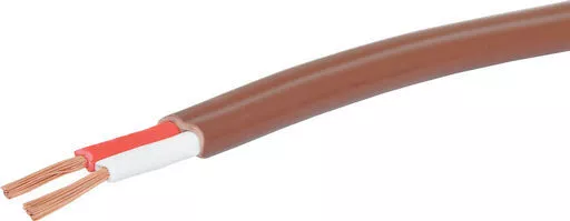 18Awg Double Insulated 600V 7.5A, Colour: Brown, Length: 200M
