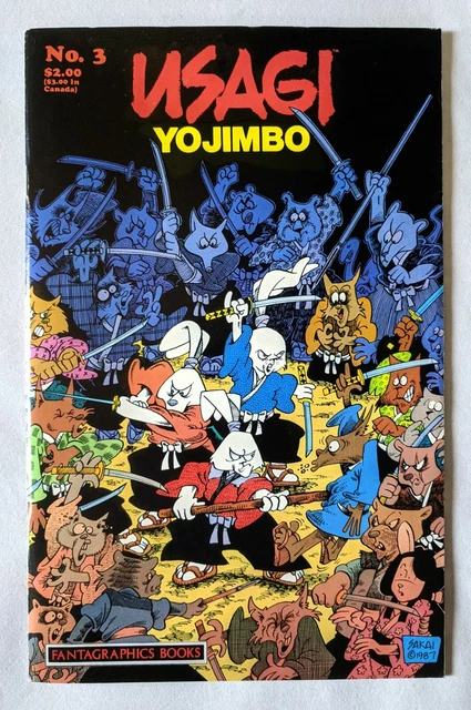 Usagi Yojimbo (1st Series) Issue 3 Stan Sakai Fantagraphics Books 1987