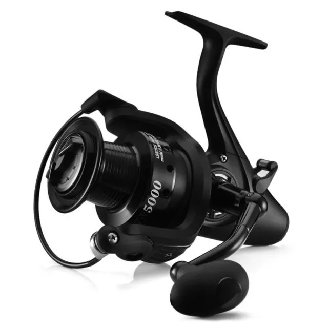 12+1 BB  Reel with Front and Rear Double Drag Carp Fishing Reel