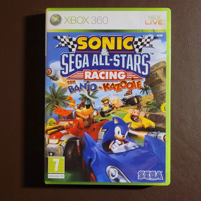 SONIC SEGA ALLSTARS Racing Con BanjoKazooie Xbox 360 Pal Ita EUR 19