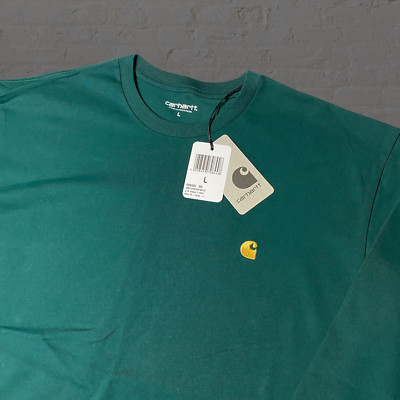 Maglia manica lunga Uomo Carhartt Wip L/S Chase T-Shirt Verde I026392 0XX.XX 