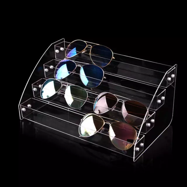 ACRYLIC TRANSPARENT LADDER Handmade Model Display Stand Display Stand