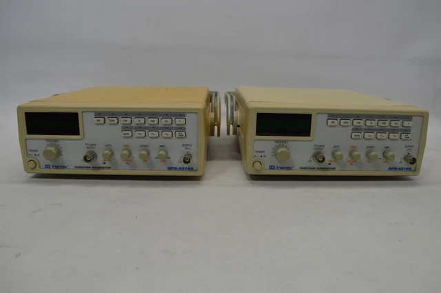 GW Instek GFG-8216A Function Generator *Lot of 2*
