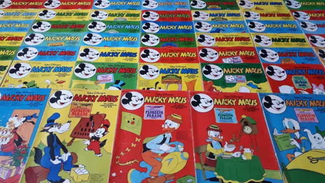 Walt Disneys Micky Maus - Konvolut 47 Comichefte von 1978 Z1-2 EHAPA