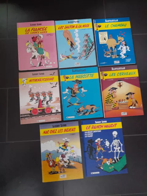 BD Lot 8 albums EO Lucky Luke par Morris