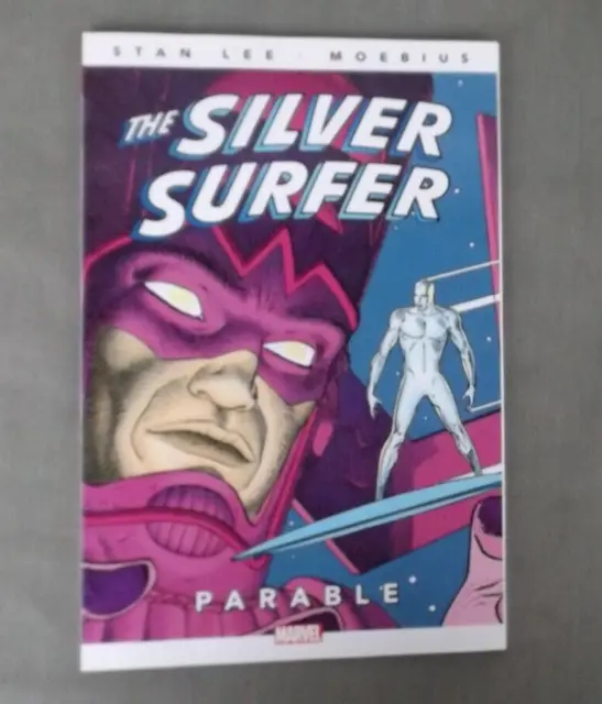 The Silver Surfer Parable 2nd Ed 1st Print TPB Moebius Mint Unread