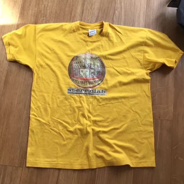 stereolab t shirt XL indie britpop official merchandise