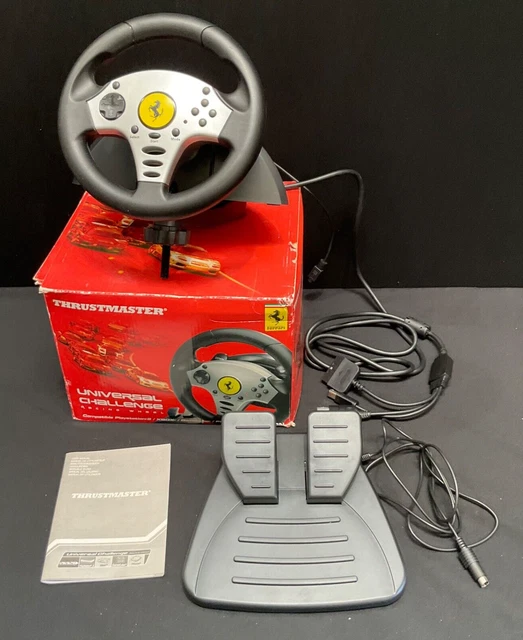 THRUSTMASTER UNIVERSAL CHALLENGE Racing Wheel Ferrari - PS 1/2, Xbox ...