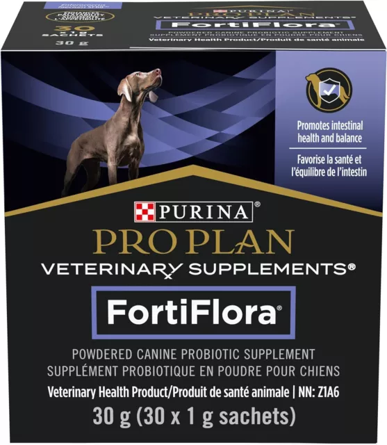 Purina Pro Plan Veterinary Supplements Dog Supplement, FortiFlora Powdered Canin