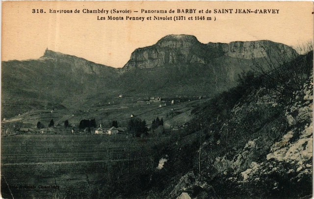 CPA Env. de CHAMBÉRY - Panorama of BARBY and St-JEAN (652121)