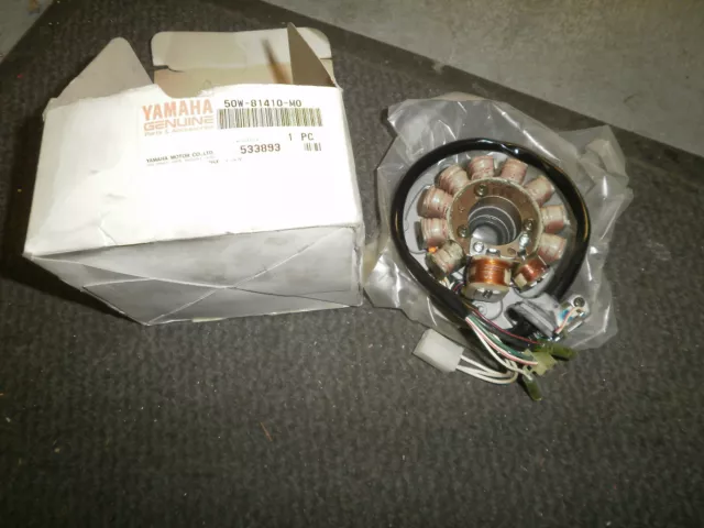 Yamaha Lichtmaschine BL125 Beluga 50W stator Original NEU 50W-81410-M0