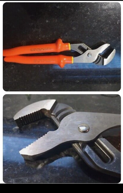 Cementex 1000v Insulated 12” Water Pump Pliers P12WP- 