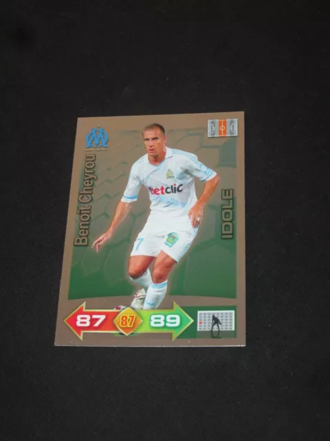 CHEYROU OM MARSEILLE  IDOLE Trading card carte ADRENALYN PANINI 2011-2012