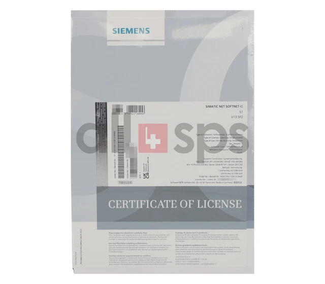 Simatic Net Softnet-Ie S7 V13 Sp2 - 6Gk1704-1Cw13-0Aa0 (Ns)