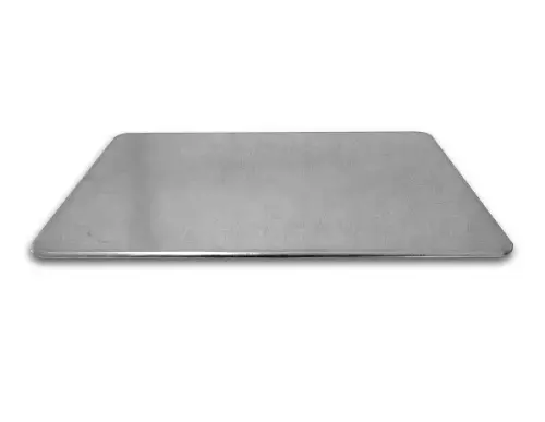 Backstahl / Pizza-Stahl - 8mm - 380x330mm