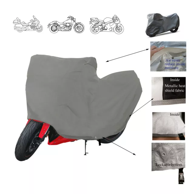 Deluxe Indian Chief Blackhawk Motorcycle Bike waterproof Storage Cover