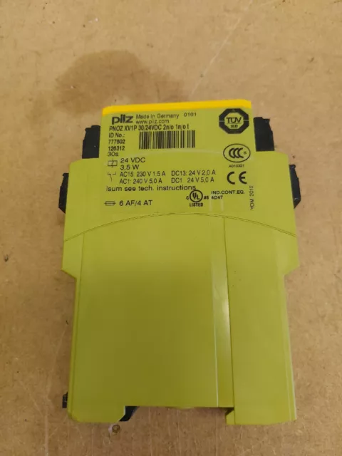 Pilz PNOZ XV1P & PNOZ S3 24V dc Safety Relay