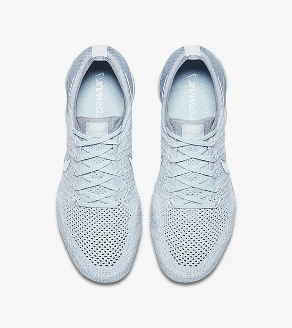Nike Air VaporMax Flyknit "PURE PLATINUM/WHITE/WOLF GREY" 849558-004 Limited One 7