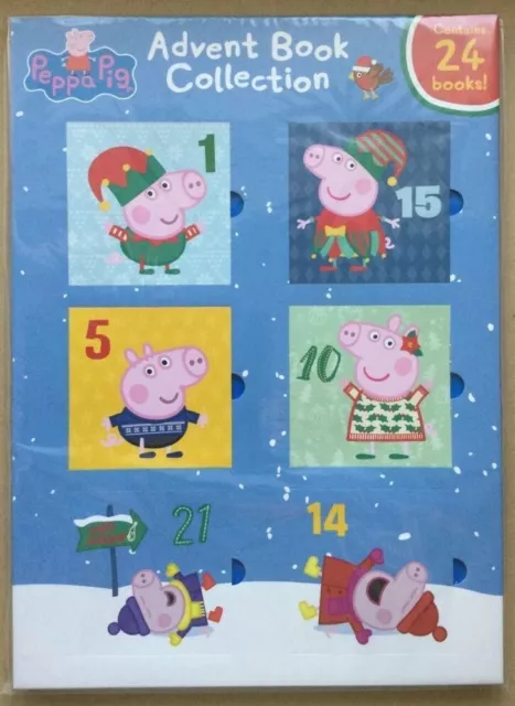 Christmas Peppa Pig Advent Calendar Book Collection Of 24 Books 2020