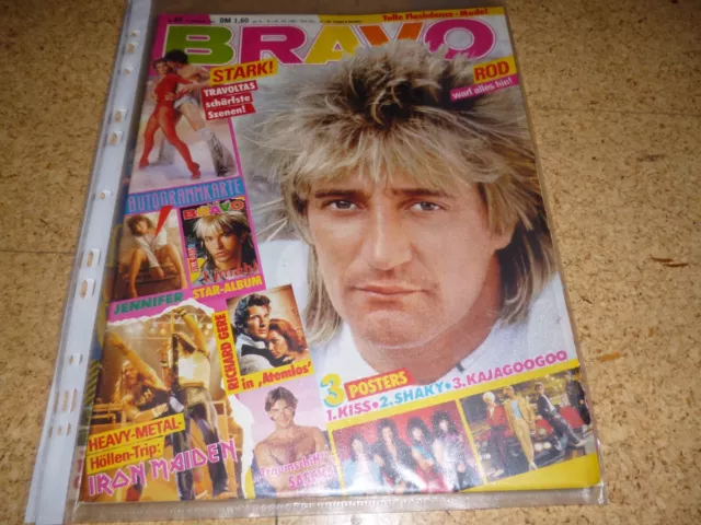 Bravo 03.11.83 Poster Kiss Shaky Kajagoogoo Karte Jennifer Album Limahl