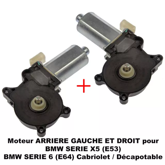 Moteur Leve Vitre Electrique Avant Gauche + Droit Bmw E46 X5 E53 E64 Z4 E85