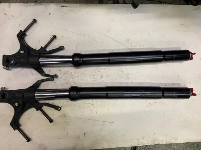 Yamaha Yzf R1 5Vy 2004 2005 2006 04 05 06 Forks Stanchions Legs **Damaged**