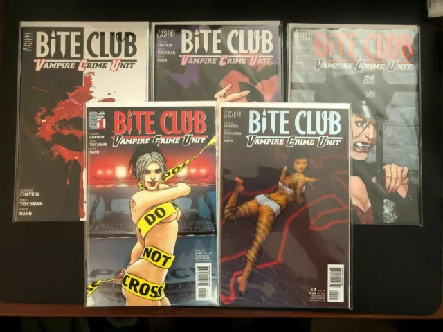 DC/Vertigo - Bite Club: Vampire Crime Unit #1-5 (Complete Series) - 2006