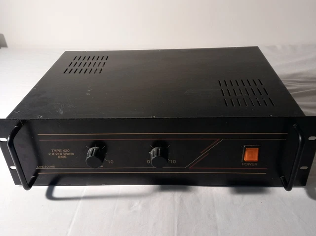 AMPLIFICATEUR REVOX STEREO AMPLIFIER A 78 / VINTAGE AMPLIFIER - HIFI / SON/AMPLIFICATEUR