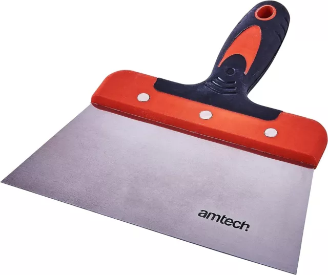 AMTECH 180MM 7'' SOFT GRIP HANDLE SCRAPER 7" Auto Paint Glue Remover Stripper