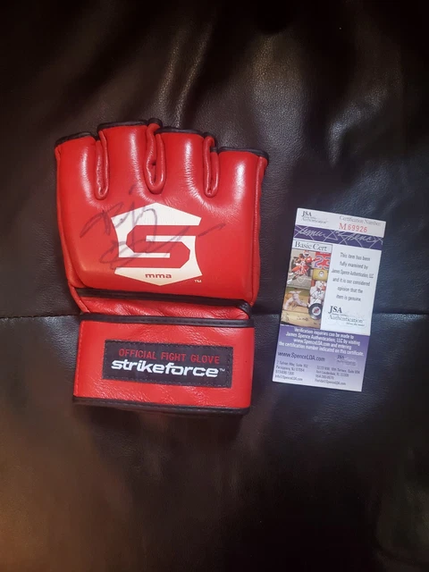 JSA Coa Signed Fedor Emelianenko Official Strikeforce MMA Glove XXL