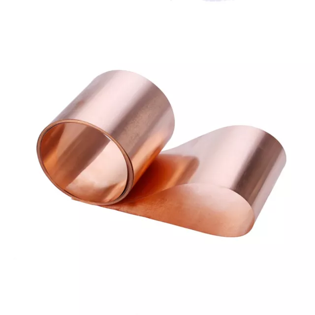 1pcs 99.9% Pure Copper C11000 Cu-ETP Metal Sheet Foil Plate Strip Thick 0.01-1mm 3