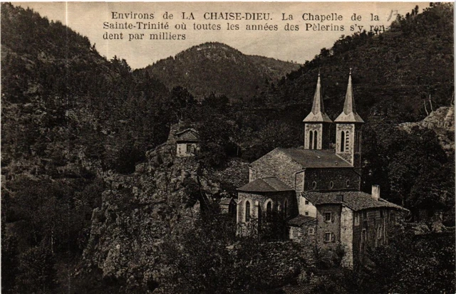 CPA AK Env. de La CHAISE-DIEU - La Chapelle de la Ste-Trinite ou (585392)