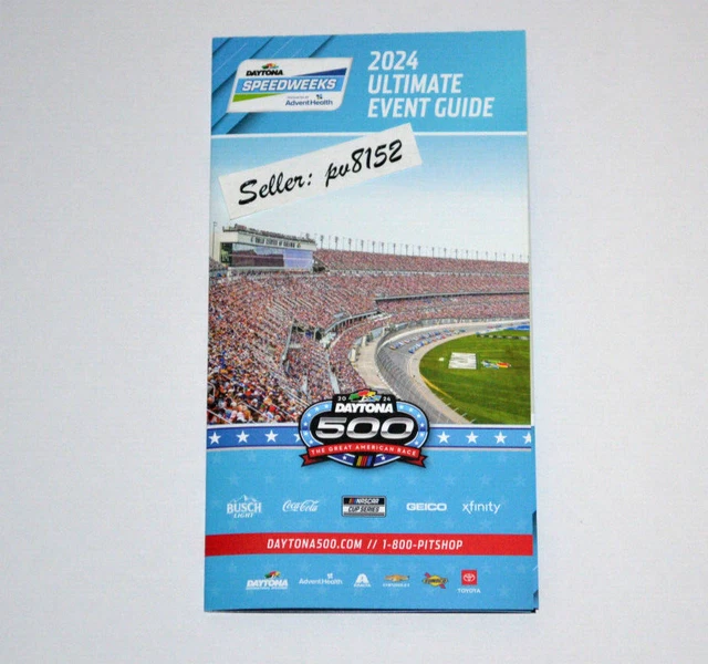 2024 DAYTONA 500 Ultimate Event Guide Speedweeks NASCAR 5.24 PicClick