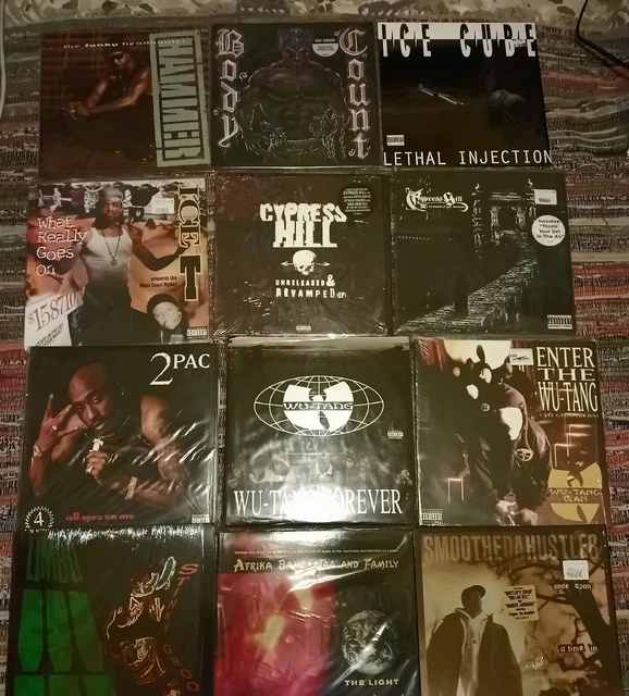 Lotto 12 Dischi Vinile Hip Hop - Rnb - Oldschool