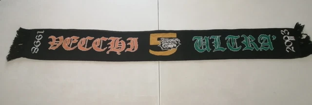 Écharpe Ultras Unione Venezia Mestre – Autographiée Recoba Et Maniero – Occasion – Italie