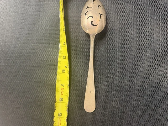 thumbnail image 2 of Kirk Sterling Silver Repousse Iced Tea Spoon – 7 5/8" – Excellent Condition 2 of 6