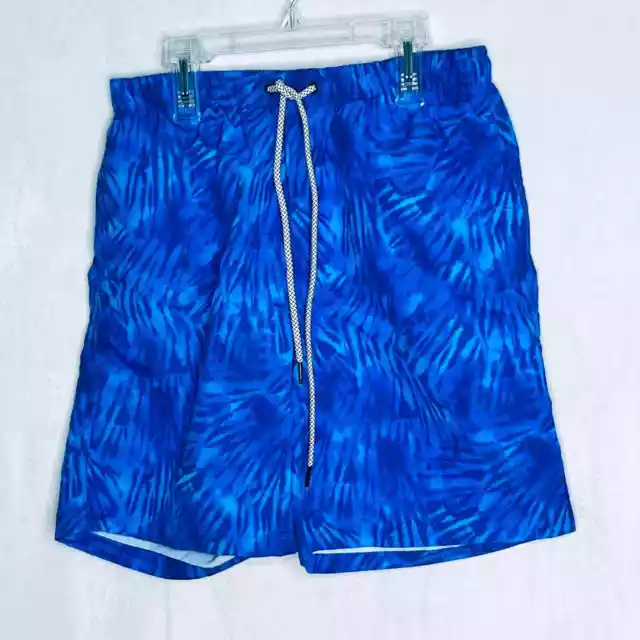 WHATTRY BLUE SWIM Trunks Pockets New S $22.00 - PicClick