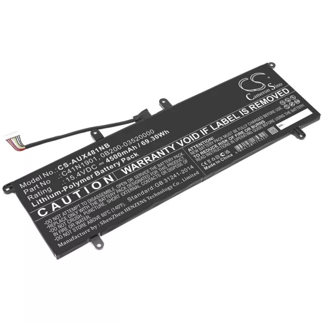 Battery For ASUS ZenBook Duo UX482EG-BP1635T,UX481FL-BM062T