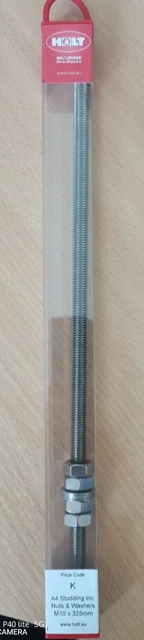 M10x17x35 Kupplungsmutter Edelstahl 304 - 6 Stück Sechskant Muttern