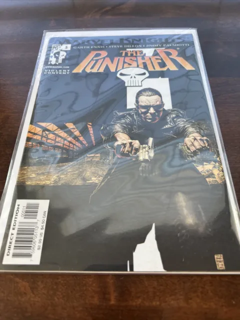 Punisher #5 Vol4 Marvel Knights Comics December 2001