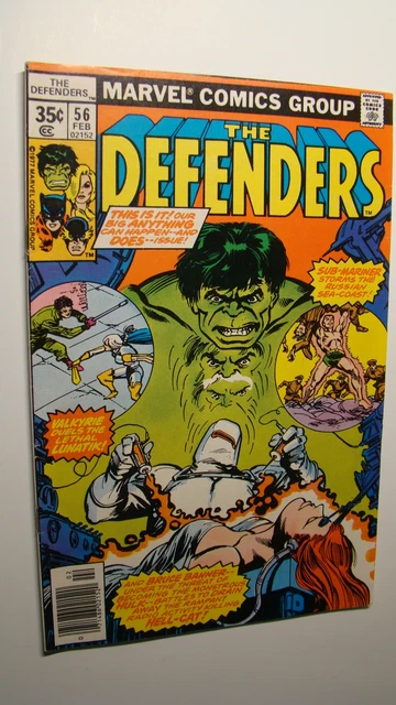 Defenders 56 *High Grade* Vs Lunatik Hellcat Hulk Red Gaurdian