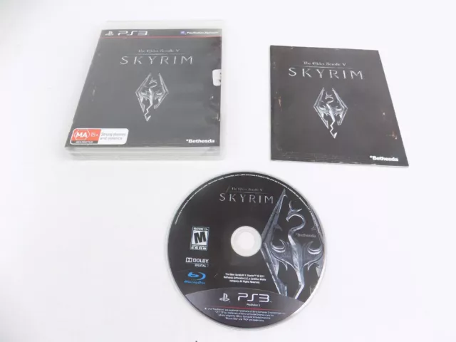 Mint Disc Playstation 4 Ps4 The Elder Scrolls Skyrim VR Free