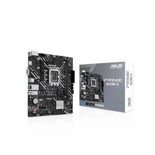 ASUS LGA 1700 Motherboard Intel H610 Prime H610M-K Micro ATX 90MB1GA0 ...