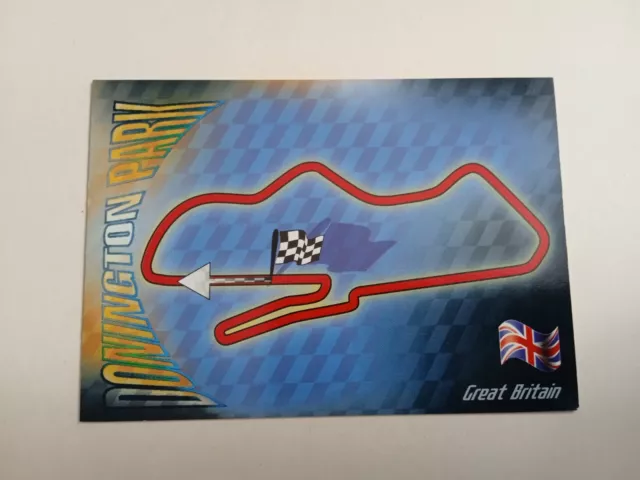 CARD PANINI MOTO GP 2002/2003 CIRCUITS DONINGTON PARK n 154