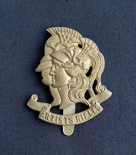 ARTISTS RIFLES 28TH Battalion London Regiment Original Cap Badge £25.00 ...