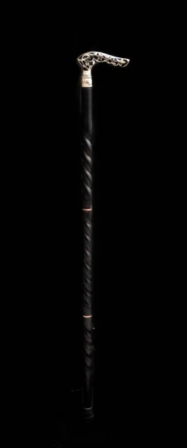 Designed Antique Handmade Gift Walking Stick Cane Wooden Solid Brass Head Handle