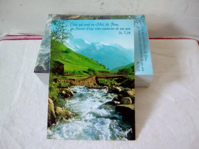 Carte Postale La Voix de L'Evangile " Lot de 100 cartes " Torrent de Montagne