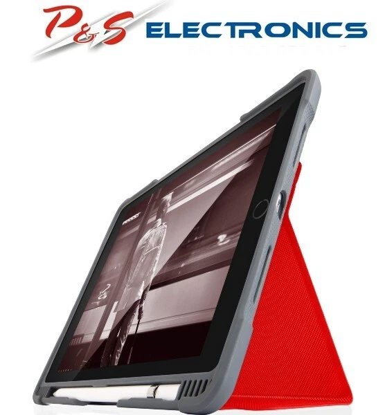 NEW STM Dux Plus Duo Rugged Protective Case iPad Air 3&Pro 10.5" RED