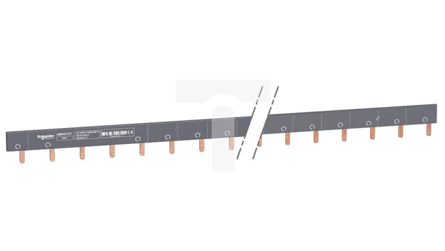Carril eléctrico para cortar 1P 100A 57MOD A9XAH157 /T2DE